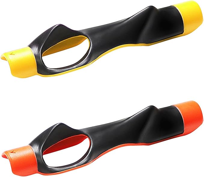 2 Pcs Golf Grip Trainer, Lightweight Golf Training Aid to Help Train Correct Hand Position, Right Hand Golf Swing Trainer