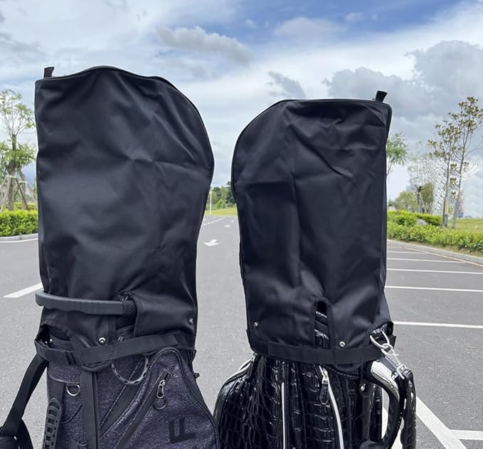 Golf Bag Cover/rain Cover Durable 1680D Nylon Waterproof and dust Cover fits Most 8.5-9 inch Golf Bag/Golf Stand Bag,Golf Gift for Man/Woman Golfers