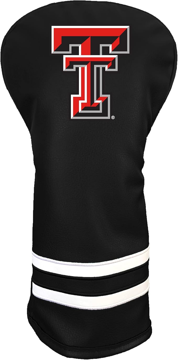 Team Golf NCAA Vintage Driver Golf Club Headcover (Printed), Form Fitting Design, Retro Design with Fleece Lining for Extra Club Protection