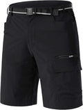 TACVASEN Men's Summer Outdoor Shorts Quick Dry Cargo Casual Work Hiking Shorts (NO Belt)
