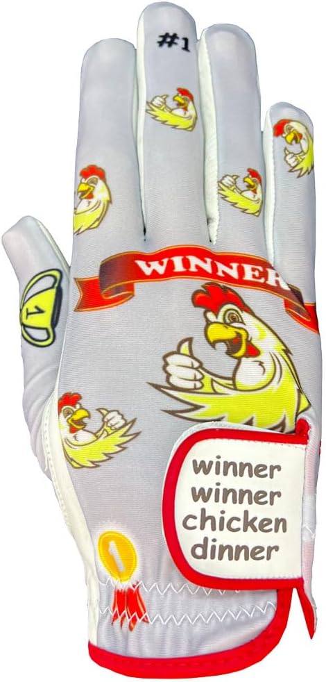 Giggle Golf Women's Golf Glove - Adjustable Strap, Left Hand Gloves for Women