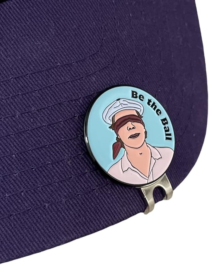 Balanced Co. Bushwood Golf Hat Clip with Enamel Magnetic Ball Marker
