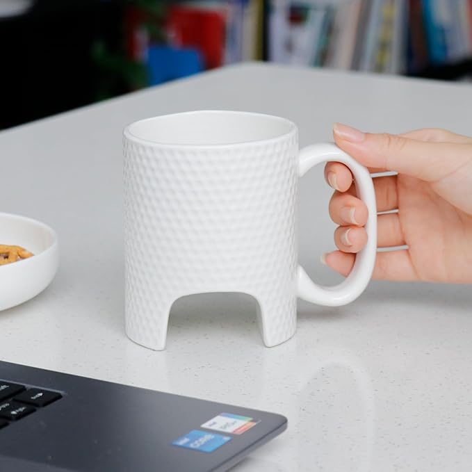 Golf Mug Ceramic Funny Mug & Ballpoint Pen Mini Ball Sets With Golf Shape Novelty Coffee Mug for Business Cup Gifts