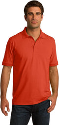Clothe Co. Men's Big and Tall Polo Shirt, Men's Tall Polo Short Sleeve Performance Cotton Blend