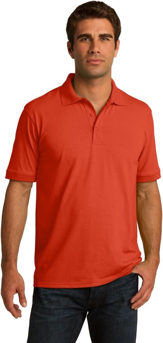 Clothe Co. Men's Big and Tall Polo Shirt, Men's Tall Polo Short Sleeve Performance Cotton Blend