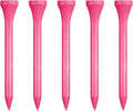 Wooden Golf Tees 3-1/4", 2-3/4", 1-1/2" Available,100 Count (Natural Color, White, Black, Blue, Red, Pink)