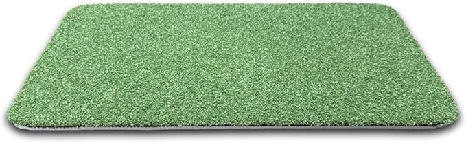 BirdieBall Turf Set – PGA Award-Winning Limited Flight Practice 12 Golf Balls & Hitting Turf | Real Golf Ball Feel, Reverse Spin, 40-Yard Flight for Backyard & Indoor Training