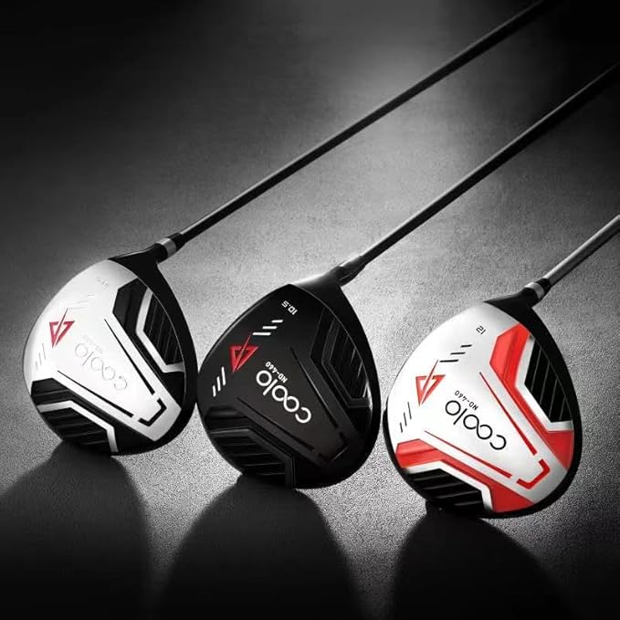 COOLO Golf Driver for Beginner and Average Golfer, Designed for Forgiveness and Ease to Use, Men&Petite Women, 10.5/12 Degrees, Right&Left Handed, 460CC.