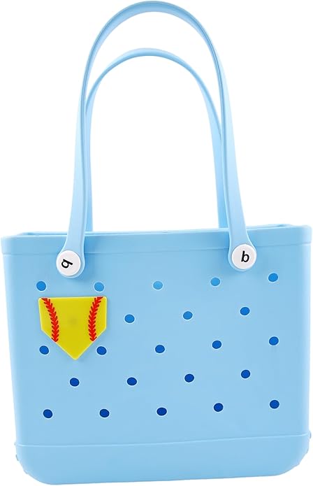 Acrylic Decoration Accessory for Bogg Bag and Simply Southern Tote,Insert Bag Charm for Beach Handbag Tote Bag