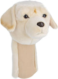 Labrador Retriever Golf Driver Head Cover, Funny Golf Head Covers, Cute Animal Golf Club Head Covers Golf Gifts for Men Women Plush