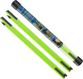 CAITON Golf Alignment Sticks 2 Sets - 48inch Alignment Practice Rods, Foldable for Easy Portability, Golf Training Aids to Improve Golf Swing, Putting Posture, with Storage Tube