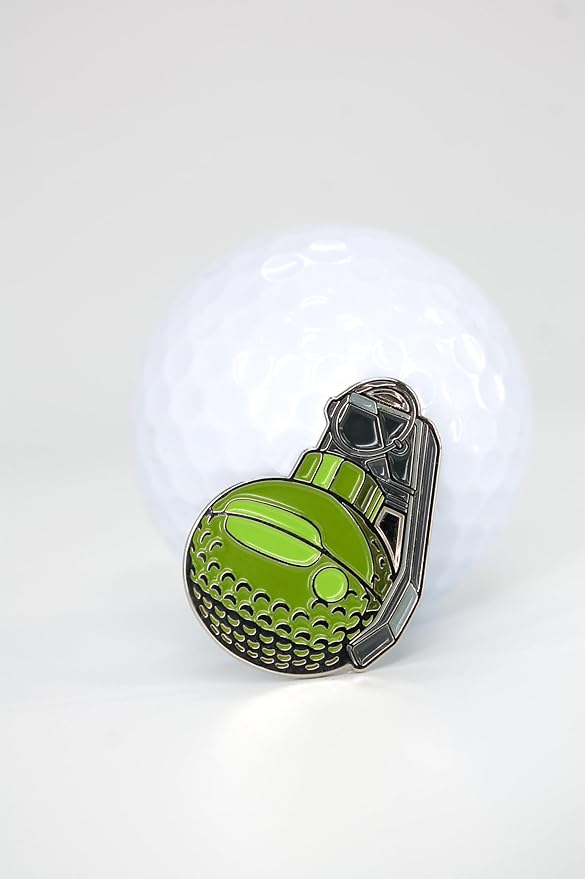 Funny Golf Ball Marker + Premium Magnetic Hat Clip | Unique Gift for Men & Women Golfers | Hilarious Golf Accessory for Any Golfer | NEW Designs!