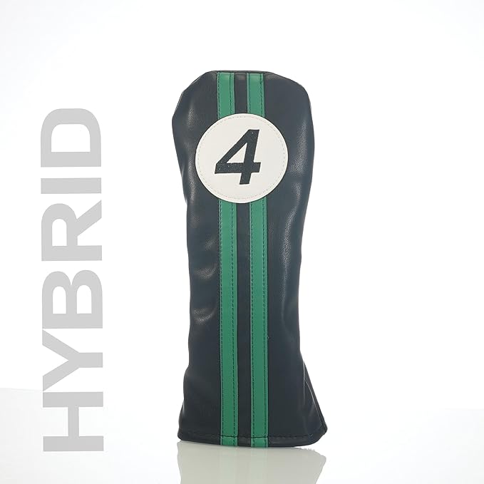 Single Headcover, Easy Slip-On Easy-Off Golf Club Head Cover, Fleece Lined Interior, Water Resistant and Durable Shell, Individual Retail Pack