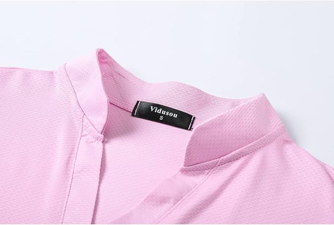 Womens Sleeveless Golf Polo Shirts Lightweight Tennis Sport Tops