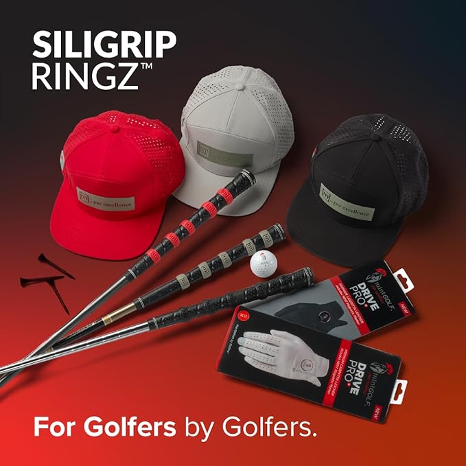 Golf Grip Bands Non-Slip Vibration Dampening Overgrip for Golf Clubs, Fits All Golf Clubs, Increase Grip & Reduce Vibration – Premium Golf Club Grips for Men & Women