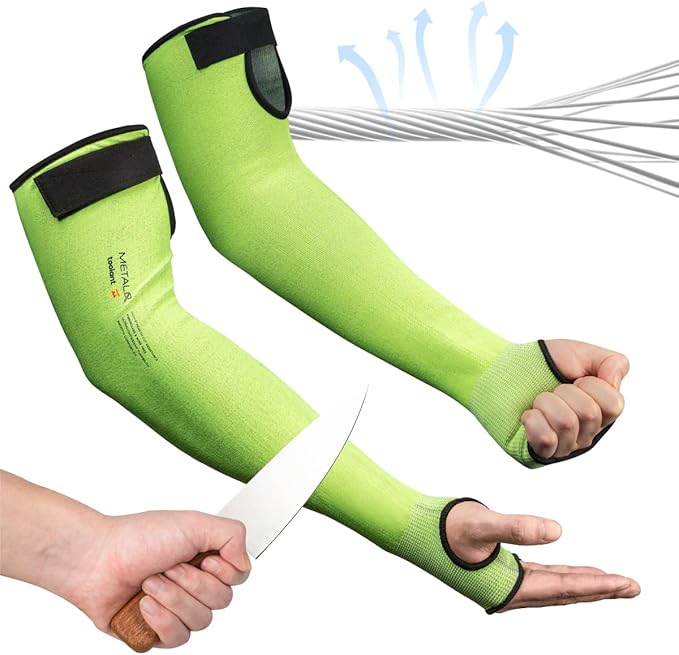Ultra-Comfort Cut Resistant Sleeves for Thin Skin and Bruising, Cooling Protective Arm Sleeves for Gardening, Farming, Yard