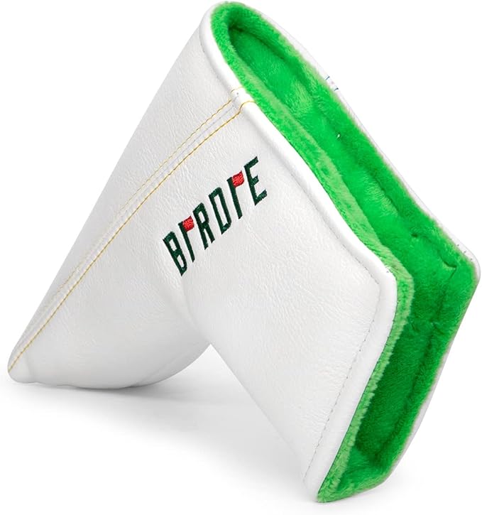Golf Headcovers Elegant Embroidery Premium Leather Birdie Golf Driver Cover Fairway Hybrid Cover Blade Putter Cover Golf Mallet Putter Cover for OZ1 MEZZ 1 MEZZ1 MAX Putter