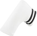 Golf Club Covers,4pcs or 1pc Golf Headcovers for Woods and Driver Fairway Hybrids Women Men - Premium PU Leather with Interchangeable Tags & Magnetic Blade and Mallet Putter Covers