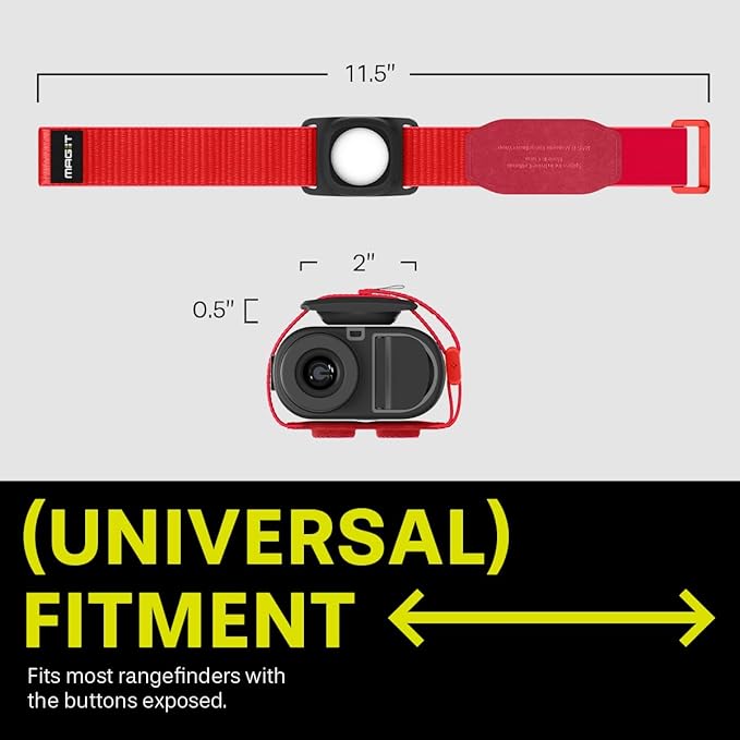 Spigen MAG-iT Magnetic Golf Rangefinder Strap Designed for AirTag/TagMe Tracker and GPS for Golf Cart