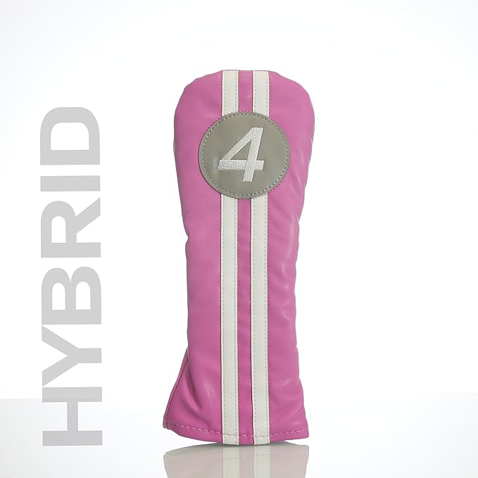 Single Headcover, Easy Slip-On Easy-Off Golf Club Head Cover, Fleece Lined Interior, Water Resistant and Durable Shell, Individual Retail Pack