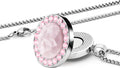 Golf Ball Marker with Ceramic Crystal Ball Marker Necklace (20mm Small Size) Gifts Accessories Women Golfers