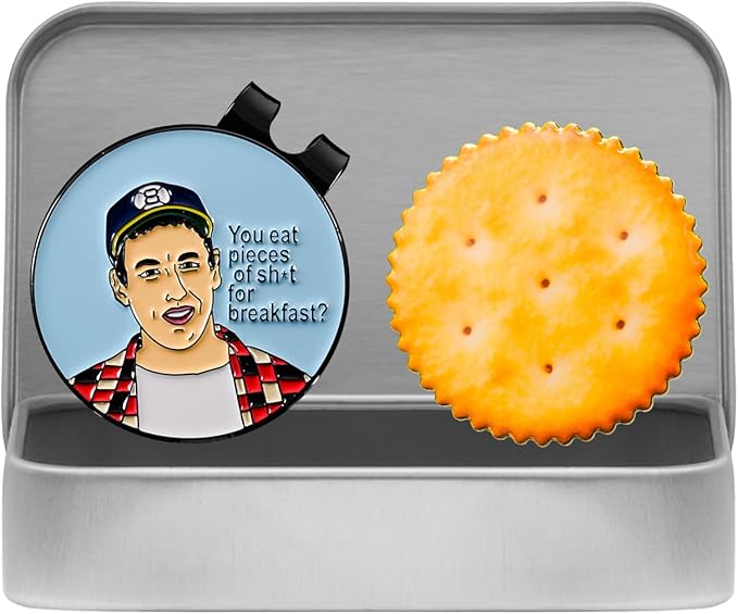 Golf Ball Markers with Hat Clip Box Set - Golf Gifts Golf Accessories for Men and Women Golfers