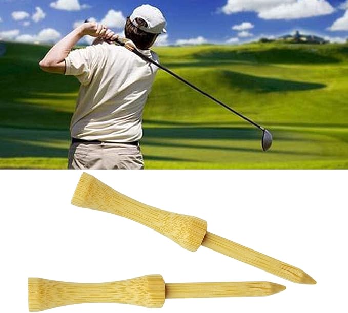 Step Down Golf Tees 2-1/8"or 2-3/4"or 3-1/4" 100 Count Wooden Golf Castle Tees