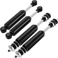 4 PCS Golf Cart Front and Rear Shock Absorbers Kit for Club Car DS G&E 1988-up, Precedent G&E 2004-up, Replaces OEM 1014235, 1014236, 1010991, 1015813,1014236