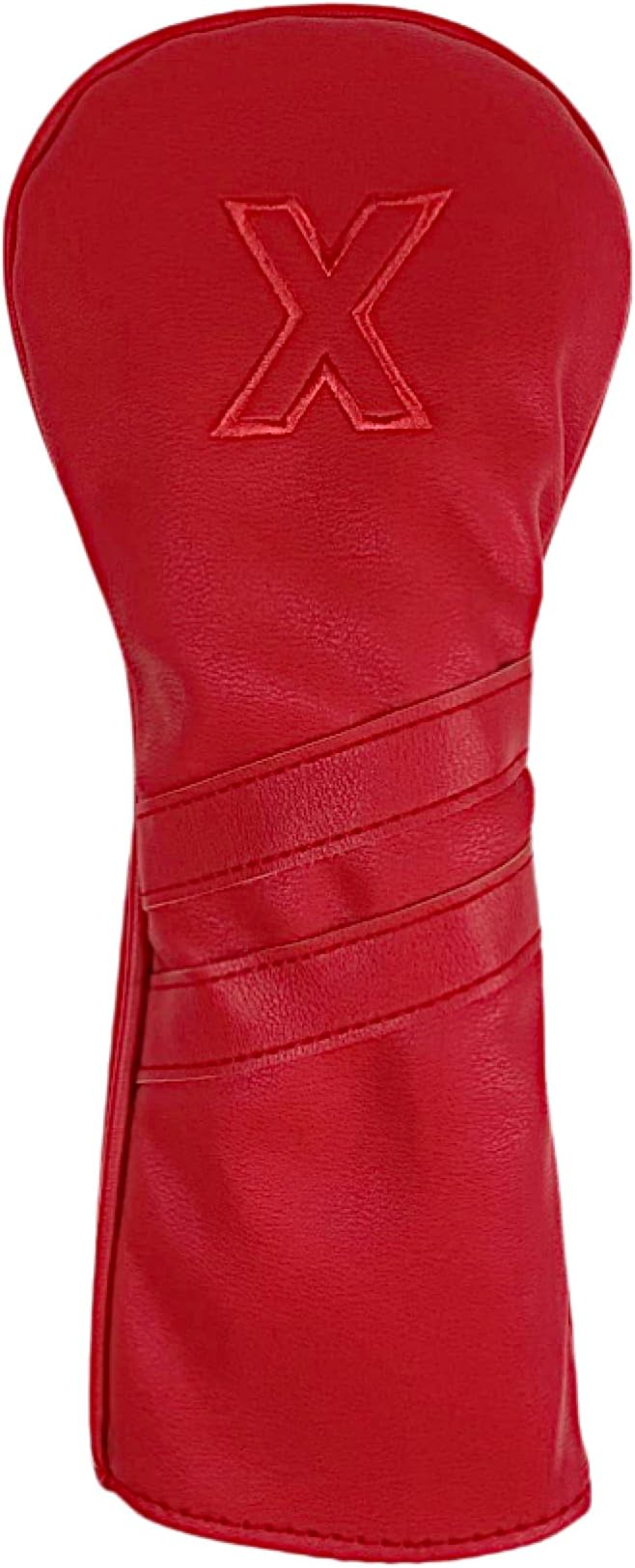 Vintage Golf Club Head Covers – 3 Pack Set – Premium Classic PU Leather – Fits Drivers, Fairway Woods, Hybrids – Durable, Stylish Protection