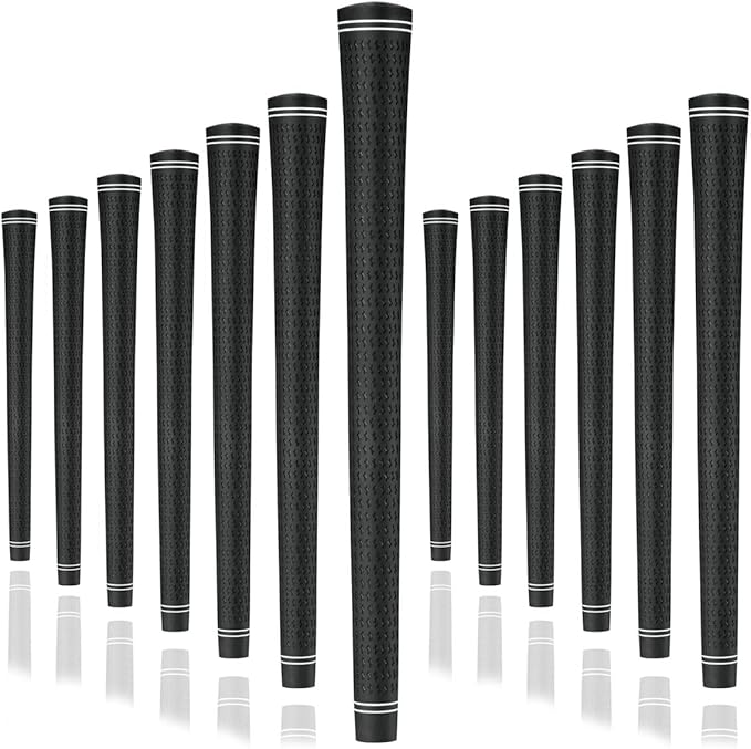 Karma Revolution 360 Golf Grips & Grip Kits, No Alignment Necessary, Easy Installation, Perfect for Adjustable Golf Clubs, Choose Single, 9, 13, 25 Packs or Golf Club Grip Kit