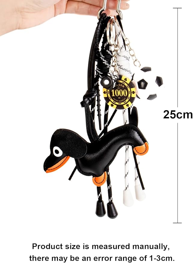 Georgie Porgy Bag Charms Keychains Handbag Accessories for Women Purse Backpack Sports Bag Pendant Cute Unique Gift for Girls