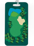 ChalkTalkSPORTS Golf Luggage & Bag Tag | Golf Course | No Personalization on Back | Large
