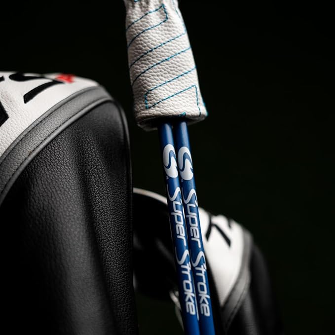 SuperStroke Golf Alignment Sticks 45" Fiberglass Rods, Full Swing Training Aid Kit, Help's with Posture Correction and Shot Accuracy