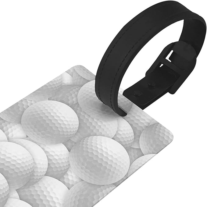 Golf Luggage Tag Suitcase Identify Labels Personalized Travel Bag Tag 2.5X4.1Inch