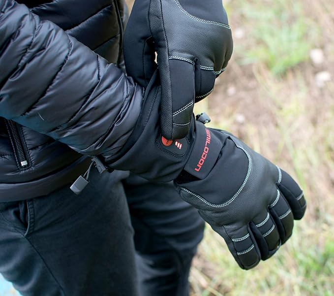 Smilodon Heated Gloves, Unisex Rechargeable Battery Powered Electric Heating Glove