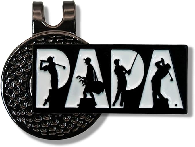 Funny Golf Ball Marker + Premium Magnetic Hat Clip | Unique Gift for Men & Women Golfers | Hilarious Golf Accessory for Any Golfer | NEW Designs!