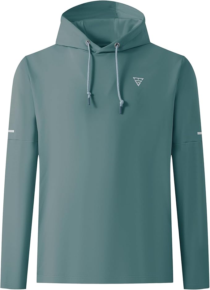 Hoodies for Men Golf Fleece Hooded Sweatshirts Dry Fit Athletic Lightweight Casual Midlayer Mens Hoodies Pullover