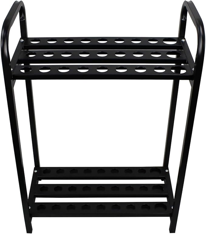 Crestgolf Acrylic Golf Club Organizers Golf Club Display Golf Putter Rack (27-hole)