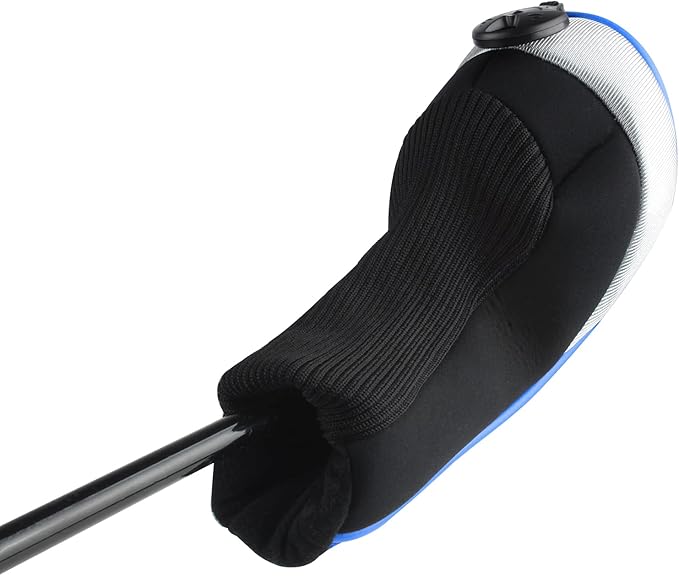 Andux Golf Hybrid Club Head Covers with Dial No. Tag Pack of 3 (All The Same Size)