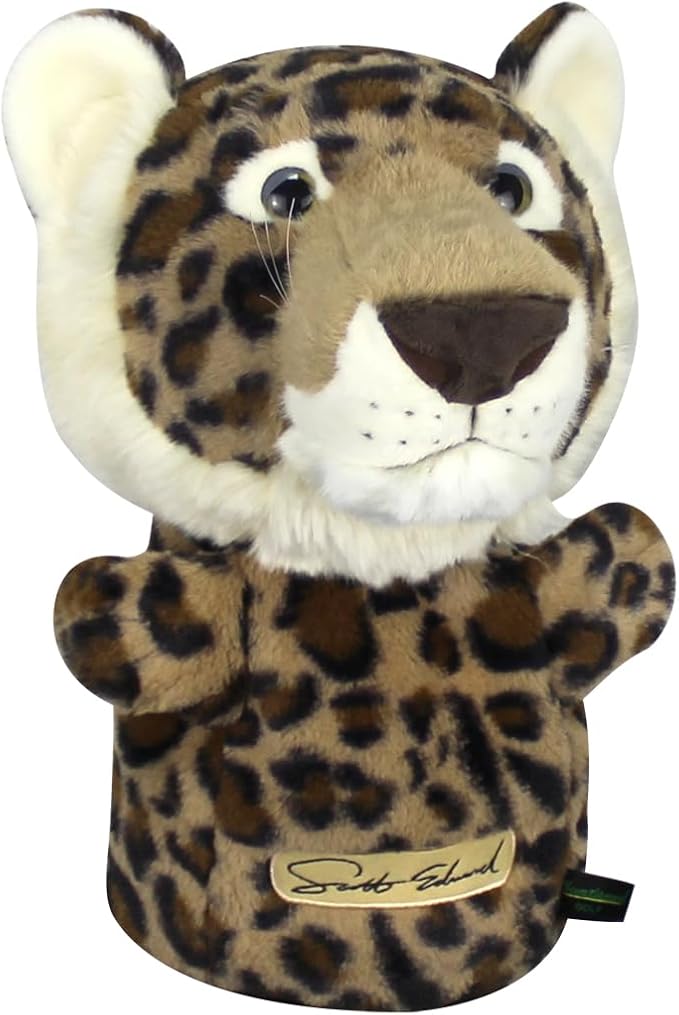 Scott Edward Golf Club Cover Fit Well for Driver or Fairway Wood Golf Club, Funny Cute Animal Design Soft Functional Golf Headcover Stylish Protection for Your Clubs for Men and Women