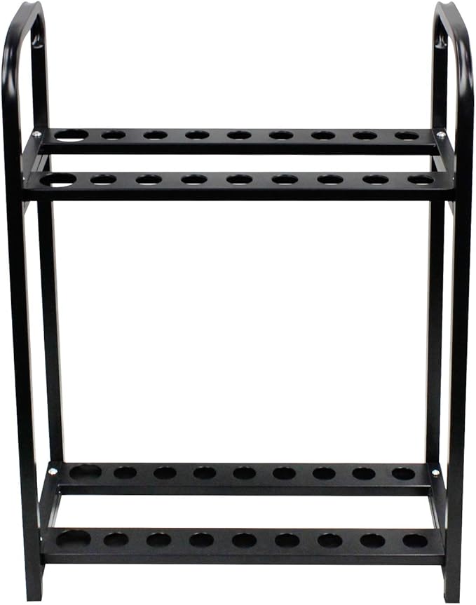 Crestgolf Acrylic Golf Club Organizers Golf Club Display Golf Putter Rack (18-hole)