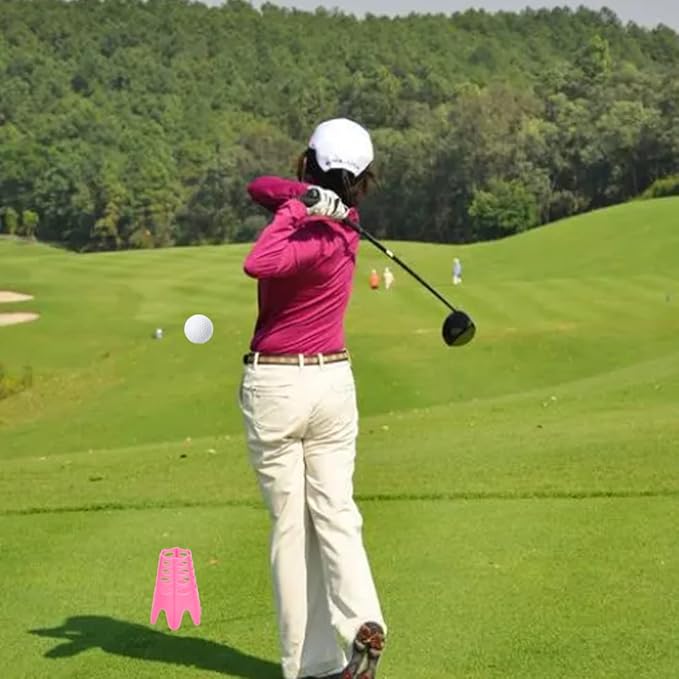 Plastic Golf Tees, Golf Simulator Tees for Home, Outdoor Indoor Golf Tees Simulator Practice Training, Golf Mat Tees for Winter Turf and Driving Range