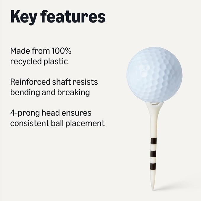 Amazon Basics Plastic Golf Tees