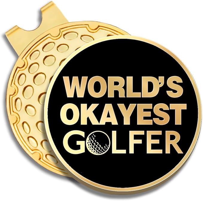 I Love Golf So Much Ball Marker with Magnetic Hat Clip, Funny Golf Accessories Gifts for Men Women, Novelty Birthday Gifts for Men Women Golfer Fan