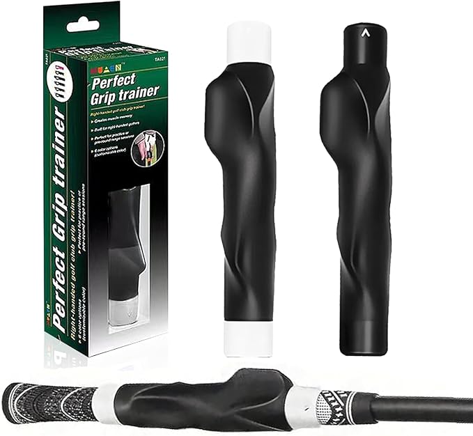 2Pack Golf Grip Trainer,Golf Training Aid Grip Trainer Club,Training Grip Right Hand, to Help Train Correct Hand Position