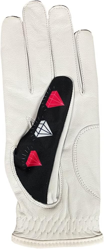 Giggle Golf Women's Golf Glove - Adjustable Strap, Left Hand Gloves for Women