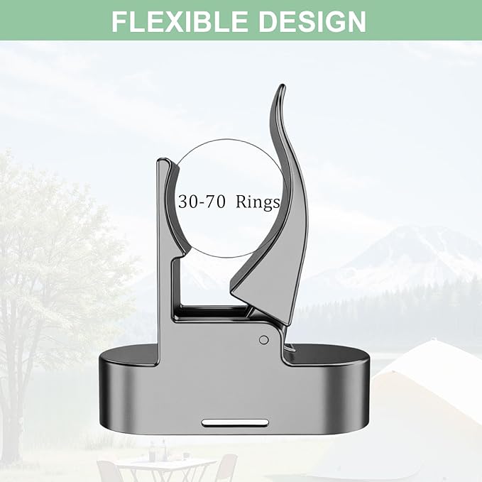 Magnetic Golf Cart Holder, Holder for Golf Cart, Fits 30-70 Ring, Available in Black, Gold, Blue, Silver - Durable Clip Golf Cart Holder
