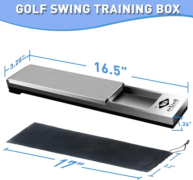 THE GOLFER STORE Golf Swing Training Aid, Golf Swing Leg Gravity Pedal, Precision Hip Rotation, Indoor/Outdoor Golf Swing Posture Correction Exerciser