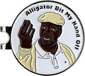 Balanced Co. Funny Golf Hat Clip with Enamel Magnetic Ball Marker