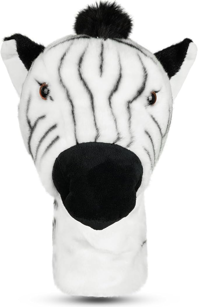 Driver Headcover, Funny Golf Club Covers Soft Plush Animal Golf Head Covers, Creative Golf Headcover Fits Standard 460cc Driver Head